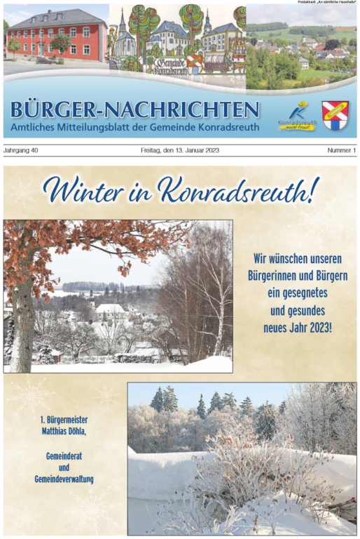 Mitteilungsblatt Januar 2023