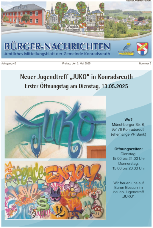 Mitteilungsblatt Mai 2025
