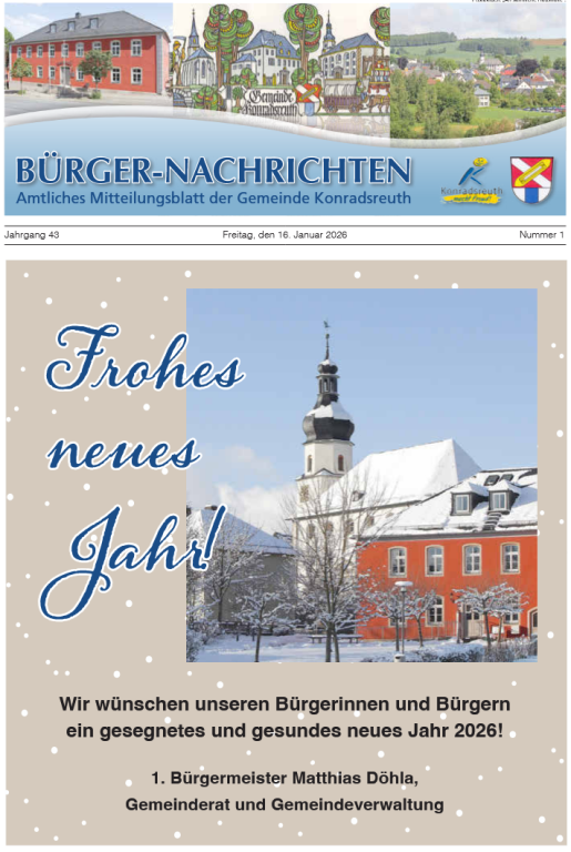 Mitteilungsblatt Januar 2026